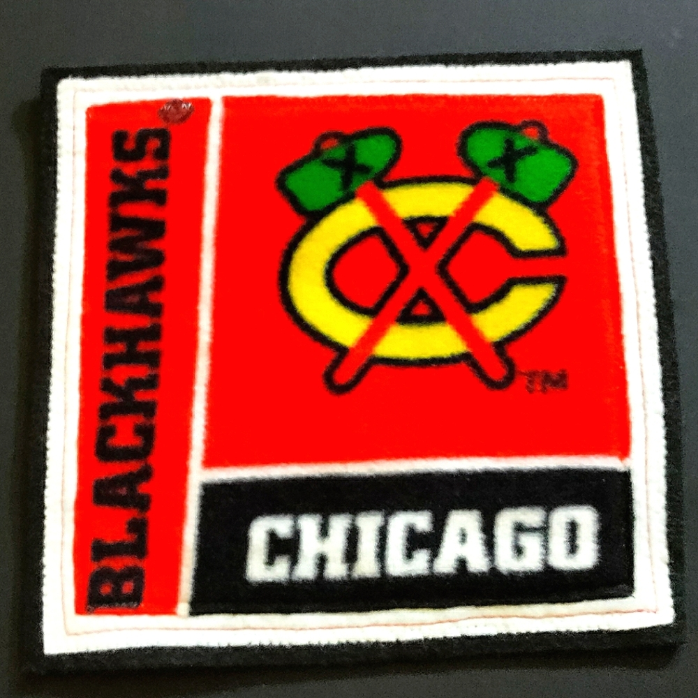 NEW 1 NHL Chicago Black Hawks Hockey Patch/Emblem/Appliqué! 8.25" x 8.5" Sew-On